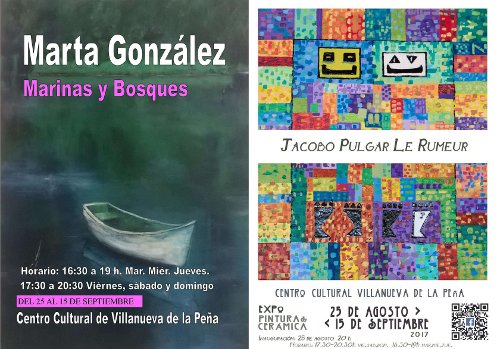 Exposición de Marta González y Jacobo Pulgar